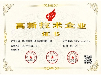 国家技术企业证书